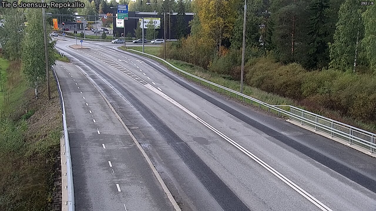 Weather Camera Image Road 6 Joensuu, Repokallio, Joensuu, Pohjois-Karjala