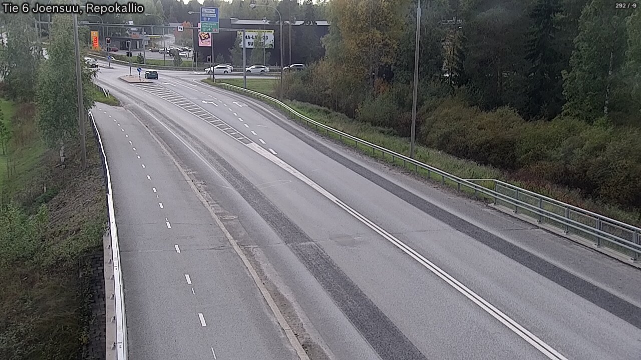 Weather Camera Image Road 6 Joensuu, Repokallio, Joensuu, Pohjois-Karjala