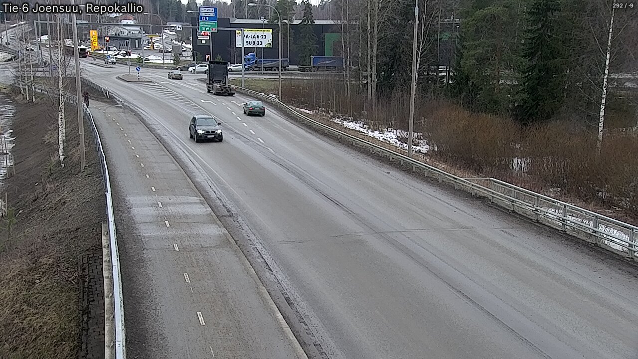 Weather Camera Image Road 6 Joensuu, Repokallio, Joensuu, Pohjois-Karjala
