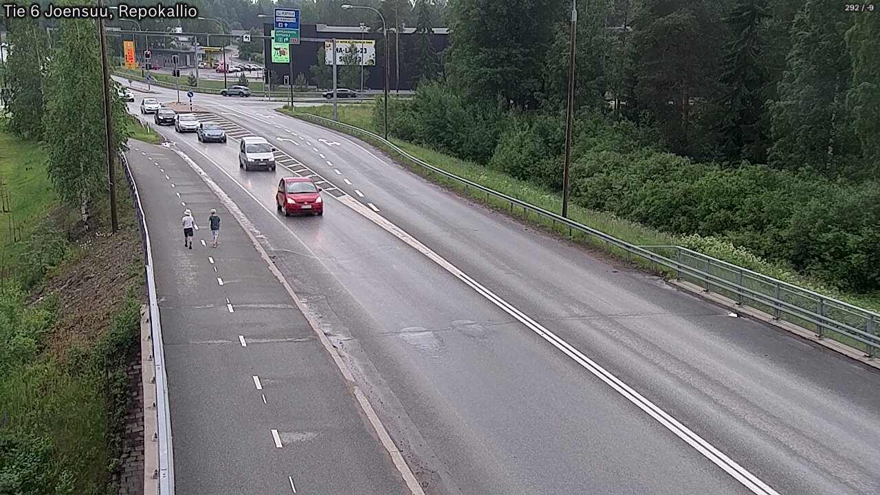 Weather Camera Image Road 6 Joensuu, Repokallio, Joensuu, Pohjois-Karjala