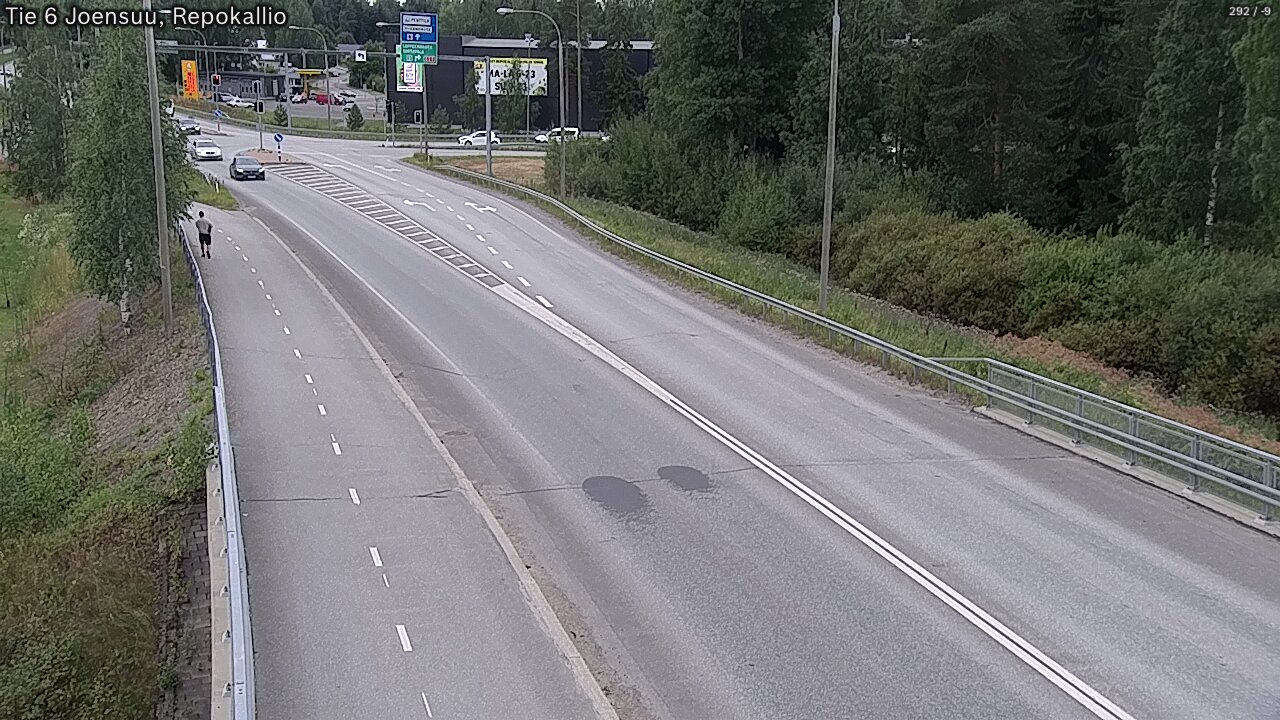 Weather Camera Image Road 6 Joensuu, Repokallio, Joensuu, Pohjois-Karjala