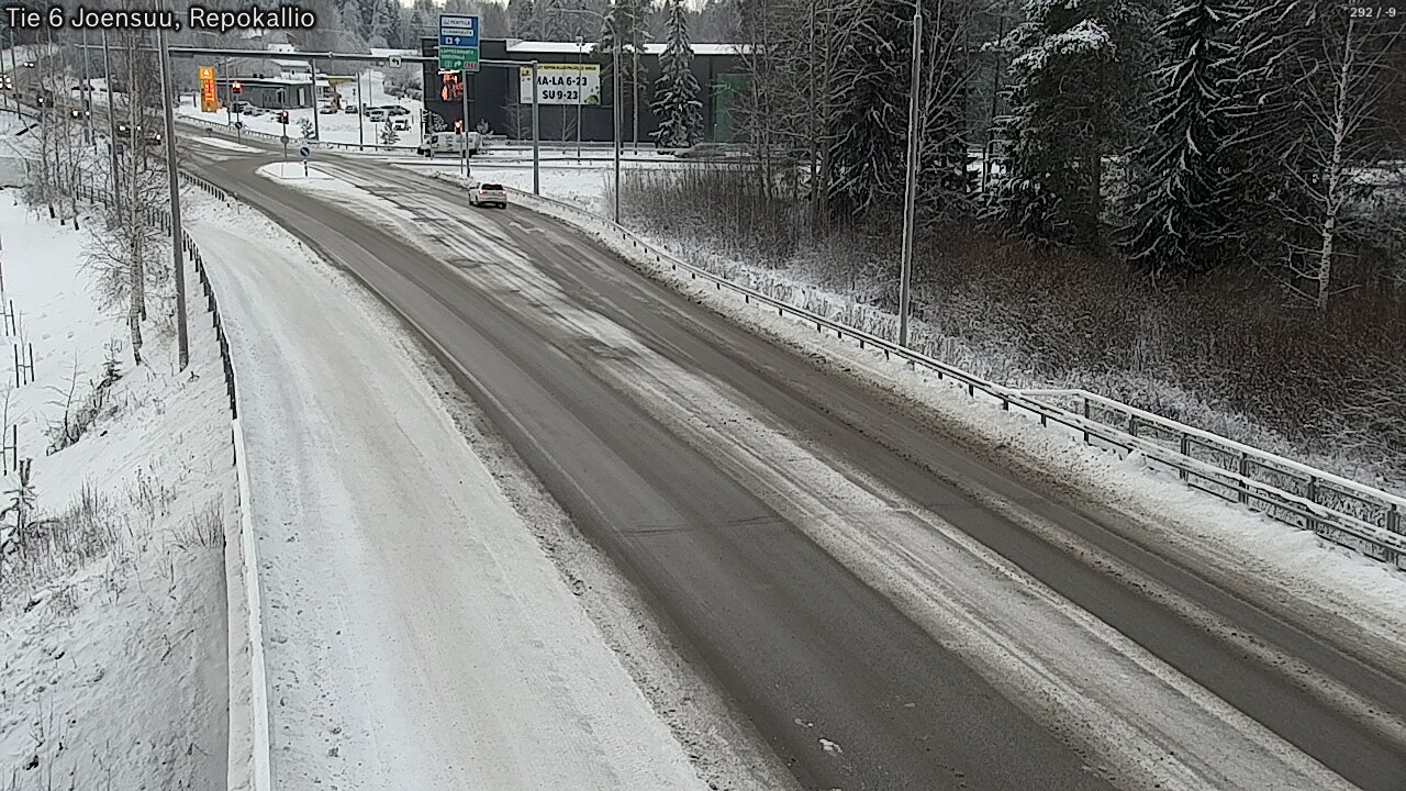 Kelikamerat Kuva Tie 6 Joensuu, Repokallio, Joensuu, Pohjois-Karjala