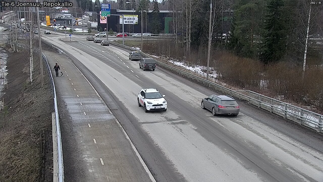 Kelikamerat Kuva Tie 6 Joensuu, Repokallio, Joensuu, Pohjois-Karjala