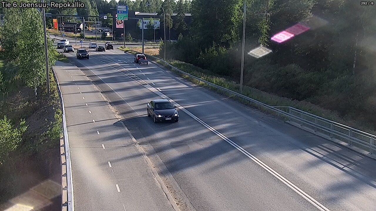 Kelikamerat Kuva Tie 6 Joensuu, Repokallio, Joensuu, Pohjois-Karjala