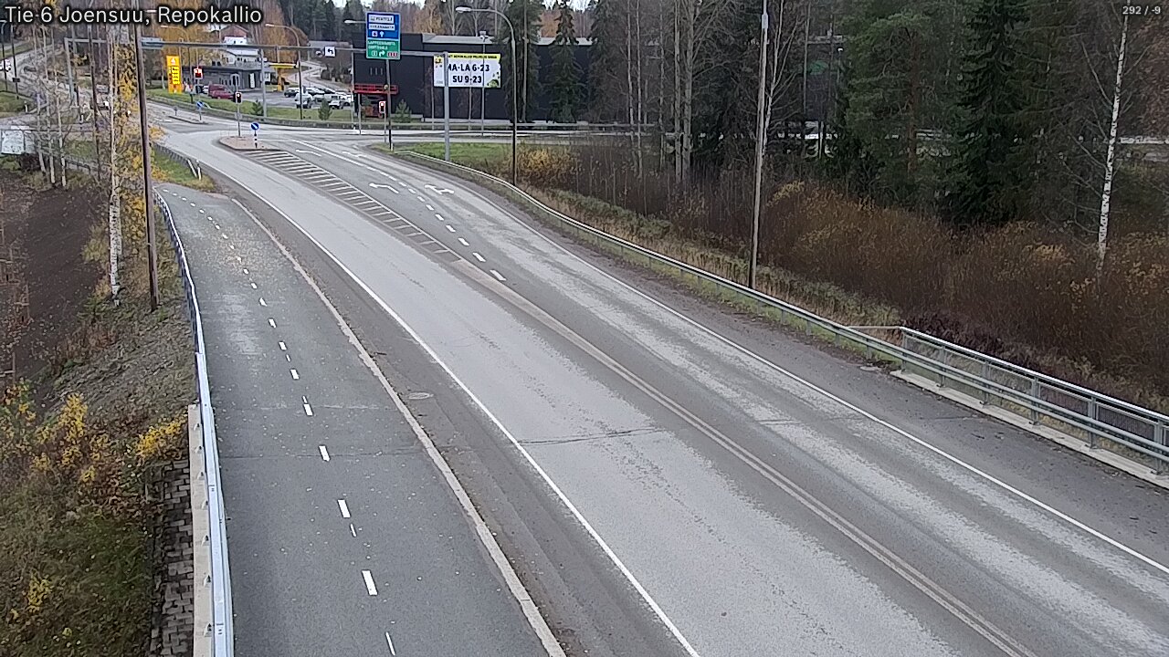 Kelikamerat Kuva Tie 6 Joensuu, Repokallio, Joensuu, Pohjois-Karjala