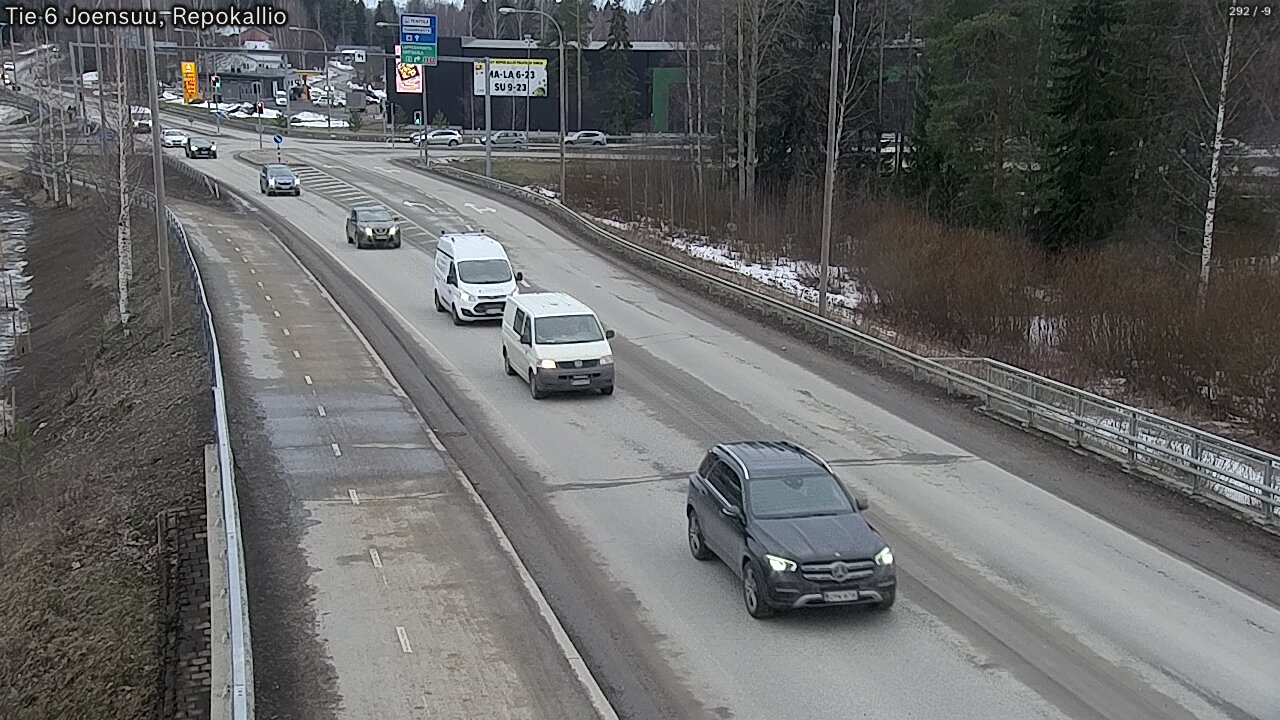 Kelikamerat Kuva Tie 6 Joensuu, Repokallio, Joensuu, Pohjois-Karjala