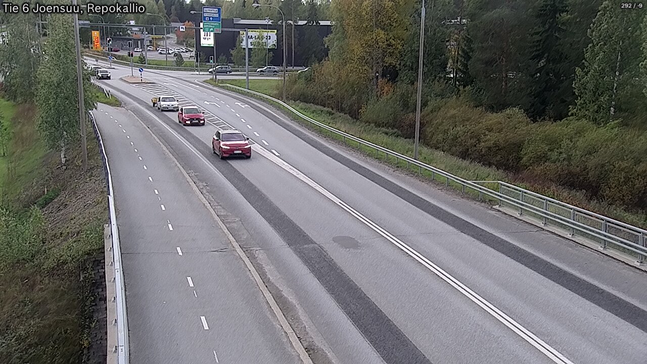 Weather Camera Image Road 6 Joensuu, Repokallio, Joensuu, Pohjois-Karjala