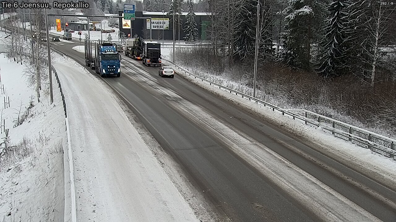 Kelikamerat Kuva Tie 6 Joensuu, Repokallio, Joensuu, Pohjois-Karjala