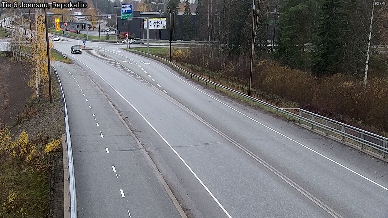 Kelikamerat Kuva Tie 6 Joensuu, Repokallio, Joensuu, Pohjois-Karjala