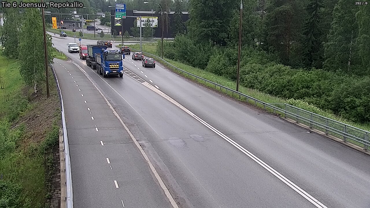 Kelikamerat Kuva Tie 6 Joensuu, Repokallio, Joensuu, Pohjois-Karjala