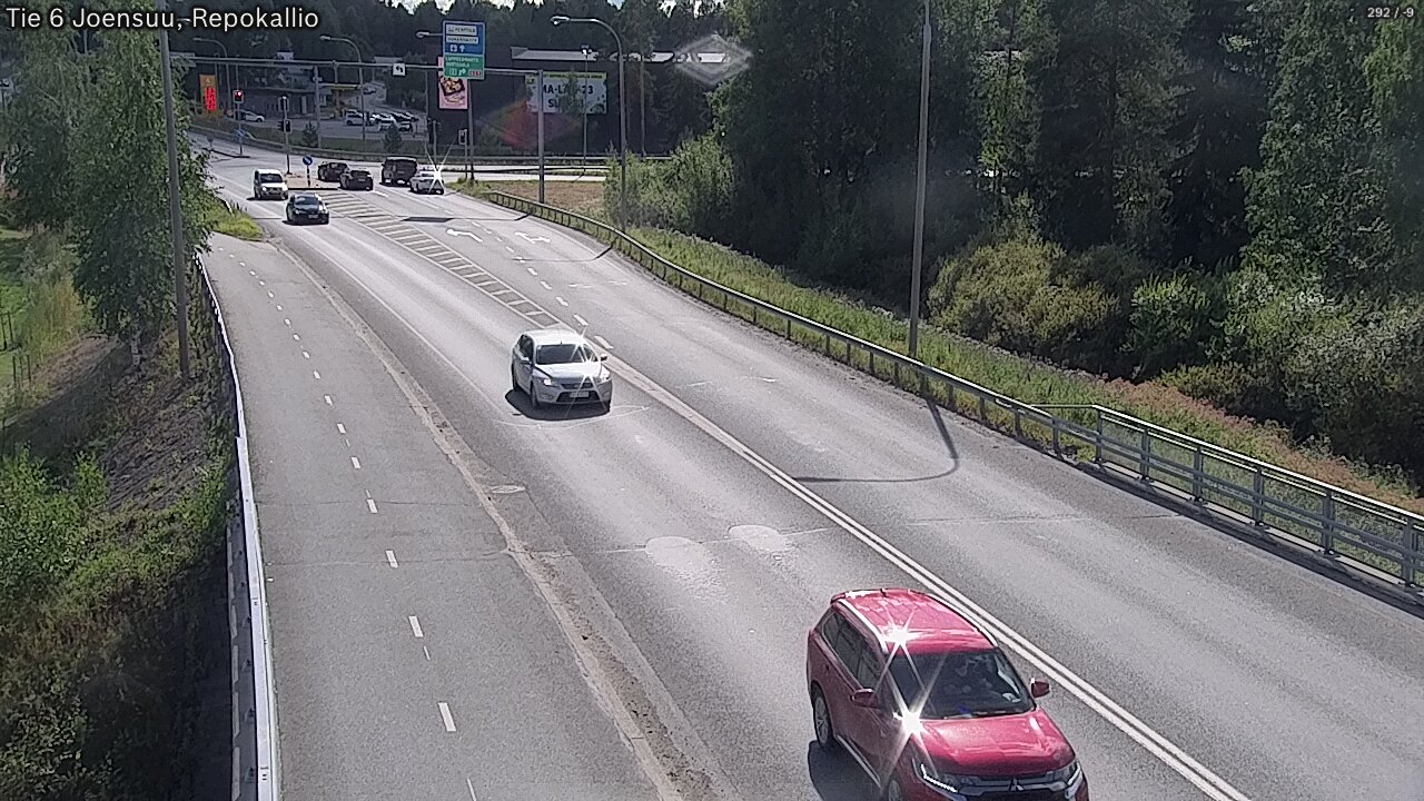 Kelikamerat Kuva Tie 6 Joensuu, Repokallio, Joensuu, Pohjois-Karjala