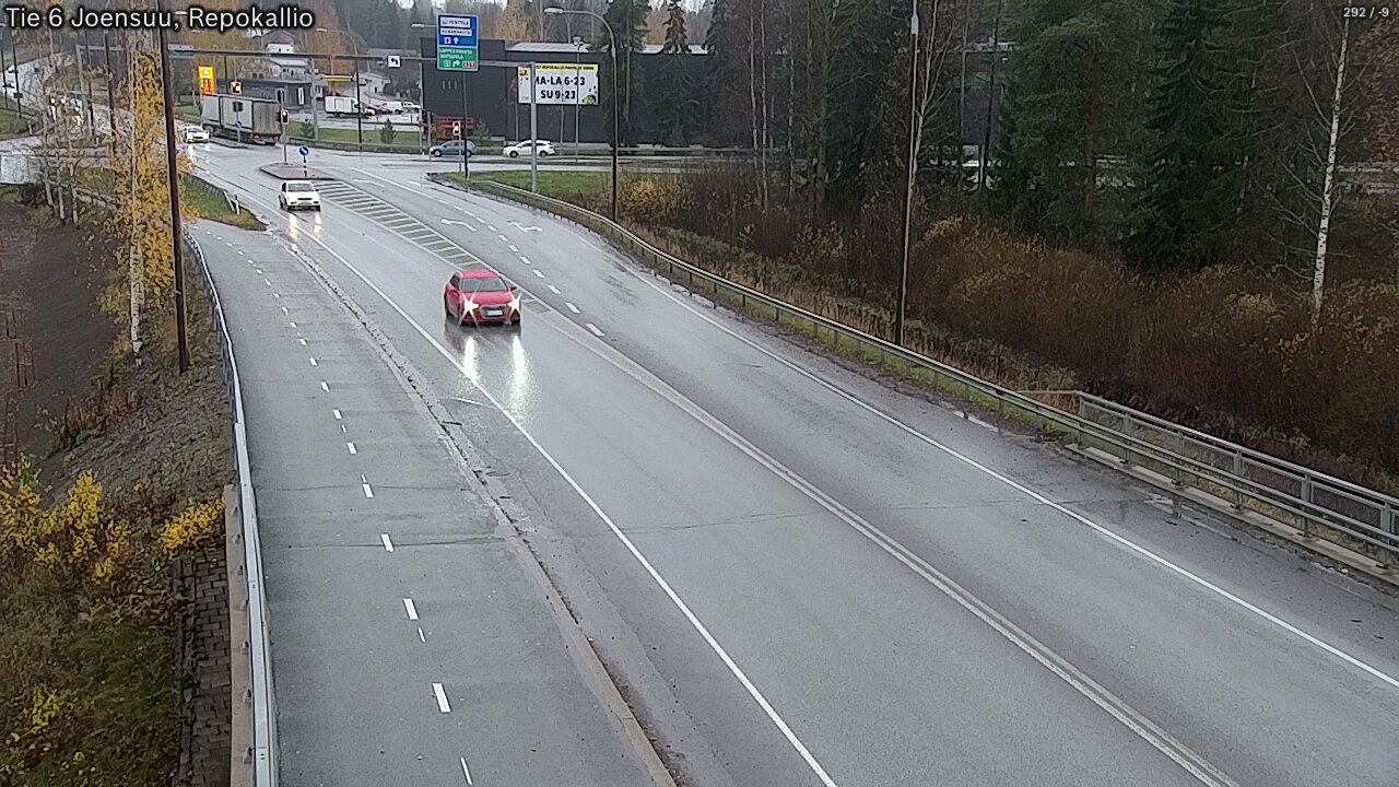 Kelikamerat Kuva Tie 6 Joensuu, Repokallio, Joensuu, Pohjois-Karjala