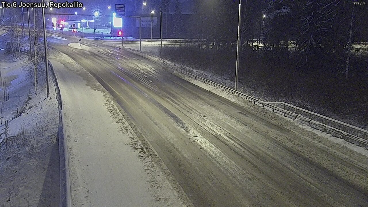 Weather Camera Image Väg 6 Joensuu, Repokallio, Joensuu, Pohjois-Karjala
