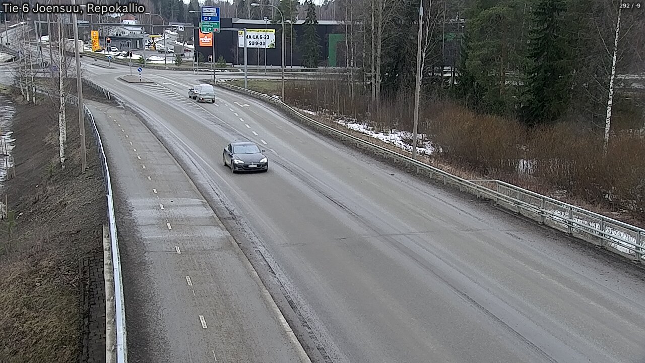Weather Camera Image Road 6 Joensuu, Repokallio, Joensuu, Pohjois-Karjala