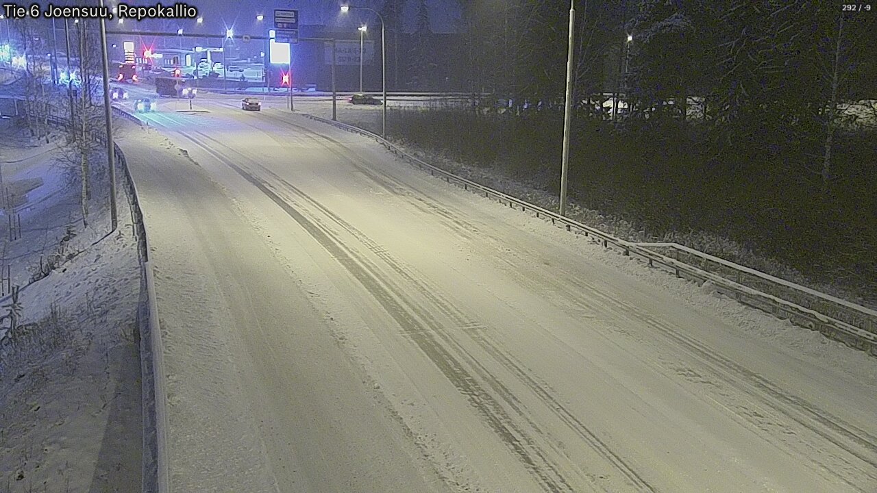 Kelikamerat Kuva Tie 6 Joensuu, Repokallio, Joensuu, Pohjois-Karjala