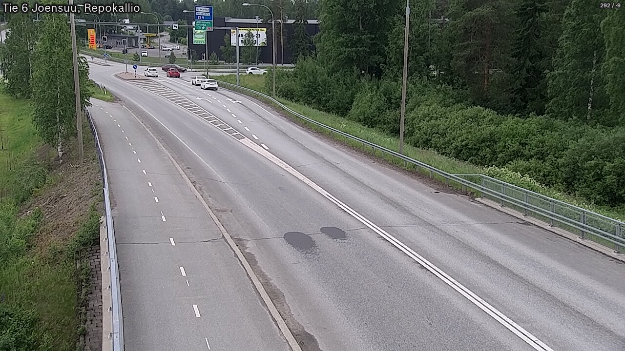 Kelikamerat Kuva Tie 6 Joensuu, Repokallio, Joensuu, Pohjois-Karjala