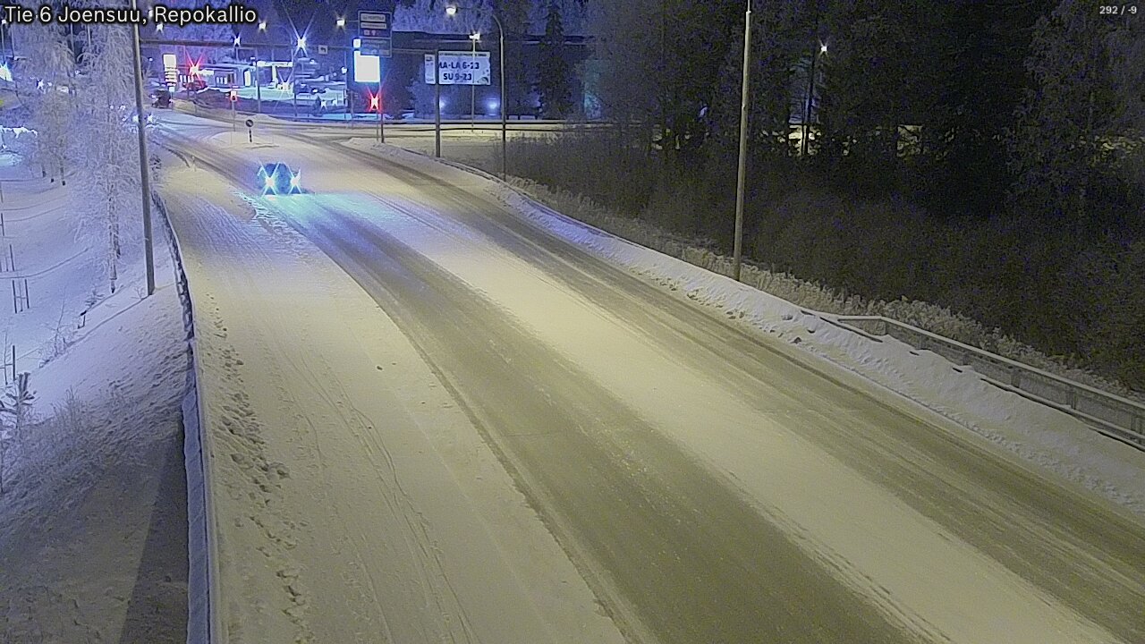 Kelikamerat Kuva Tie 6 Joensuu, Repokallio, Joensuu, Pohjois-Karjala