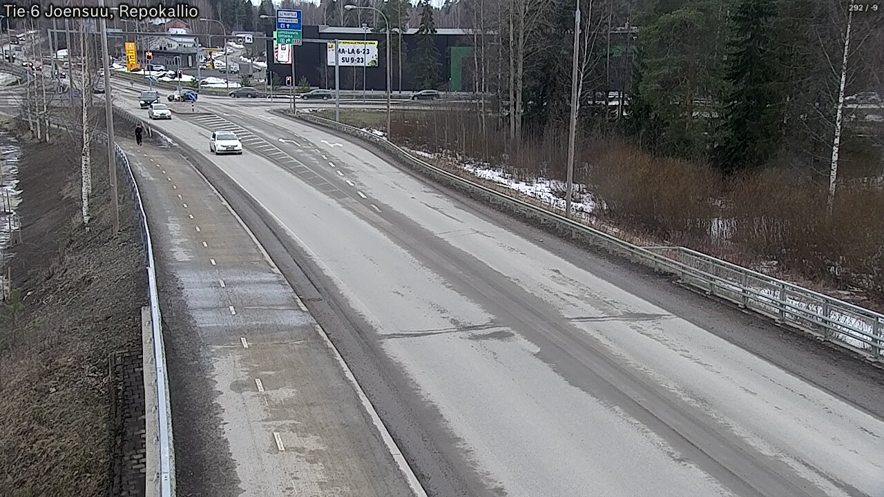 Kelikamerat Kuva Tie 6 Joensuu, Repokallio, Joensuu, Pohjois-Karjala