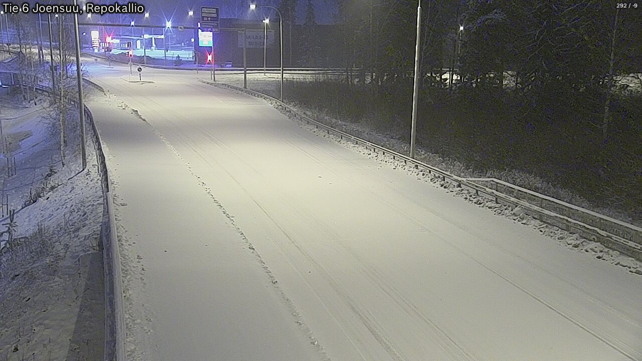 Kelikamerat Kuva Tie 6 Joensuu, Repokallio, Joensuu, Pohjois-Karjala