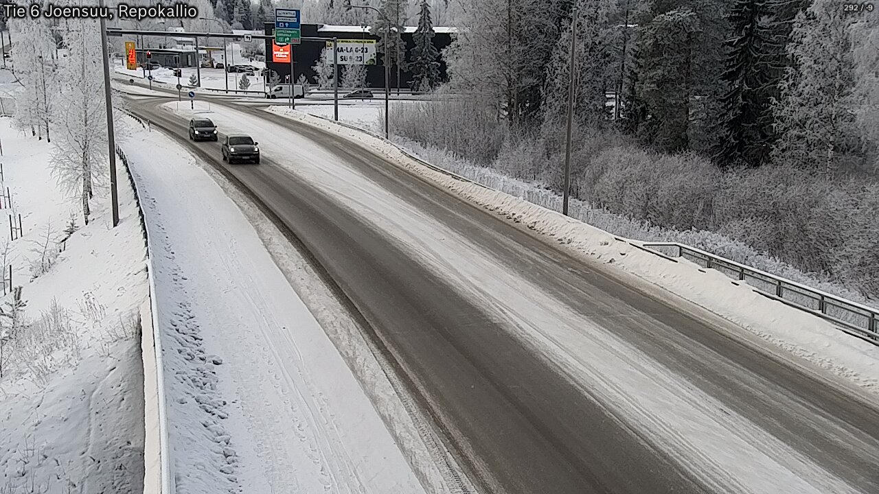 Weather Camera Image Road 6 Joensuu, Repokallio, Joensuu, Pohjois-Karjala