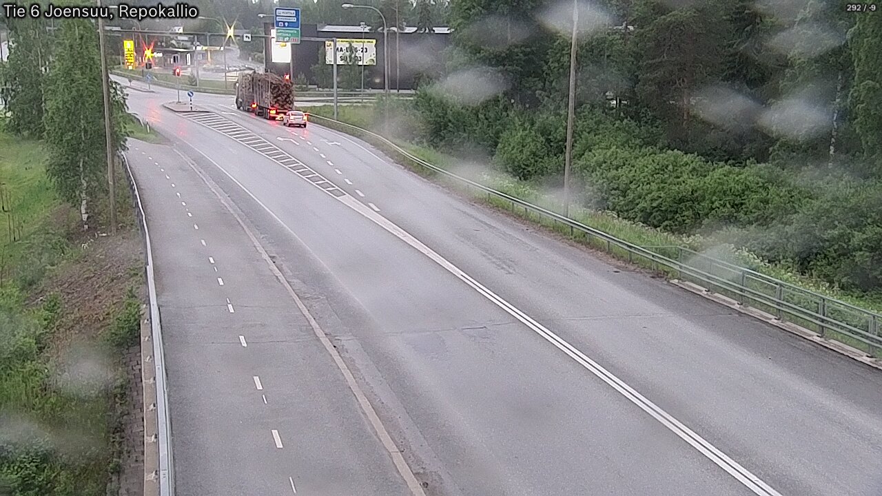 Kelikamerat Kuva Tie 6 Joensuu, Repokallio, Joensuu, Pohjois-Karjala