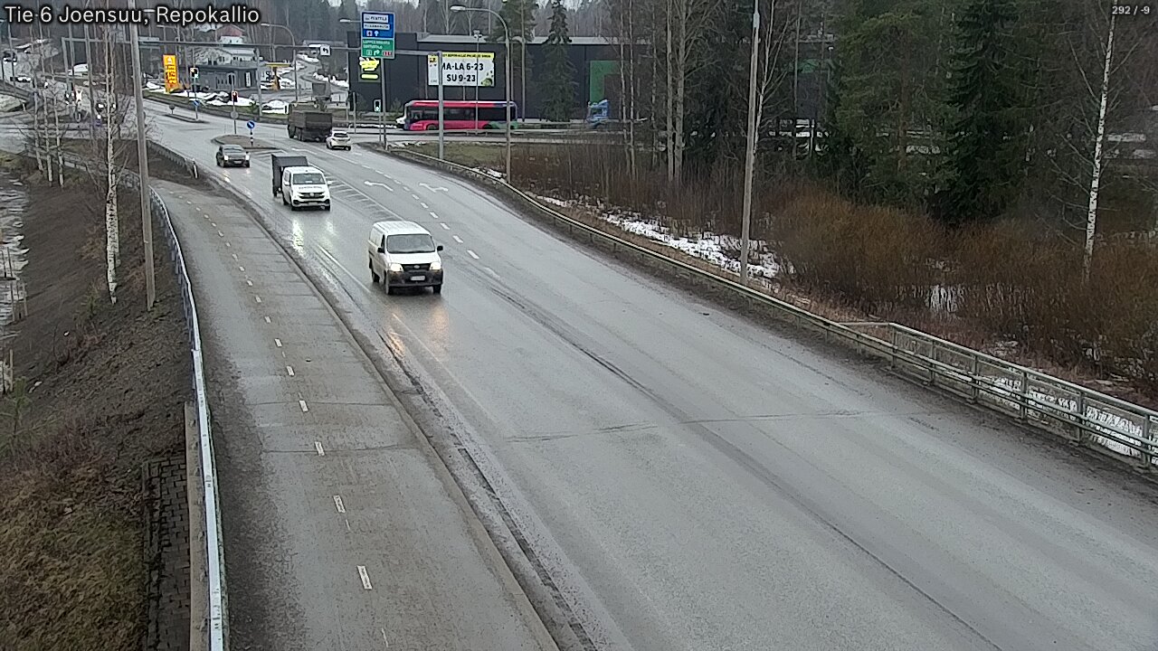 Kelikamerat Kuva Tie 6 Joensuu, Repokallio, Joensuu, Pohjois-Karjala