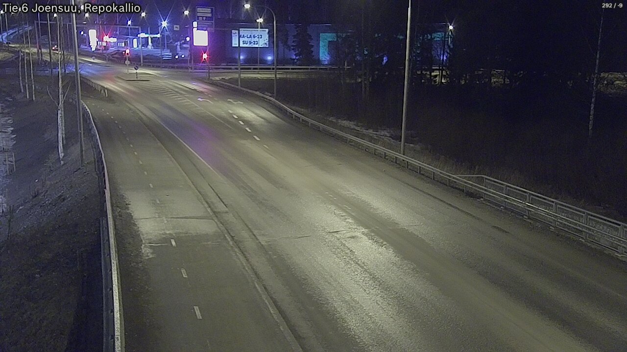 Kelikamerat Kuva Tie 6 Joensuu, Repokallio, Joensuu, Pohjois-Karjala