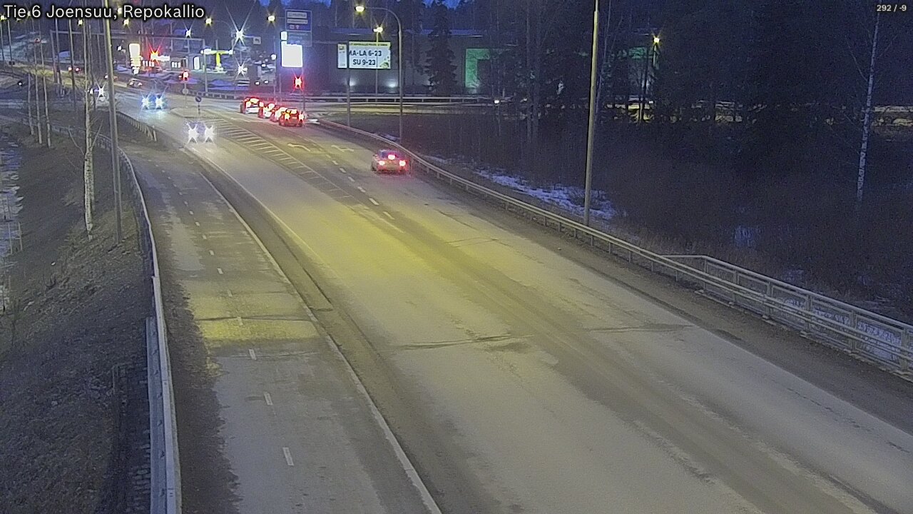 Kelikamerat Kuva Tie 6 Joensuu, Repokallio, Joensuu, Pohjois-Karjala