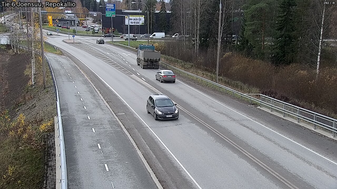 Kelikamerat Kuva Tie 6 Joensuu, Repokallio, Joensuu, Pohjois-Karjala