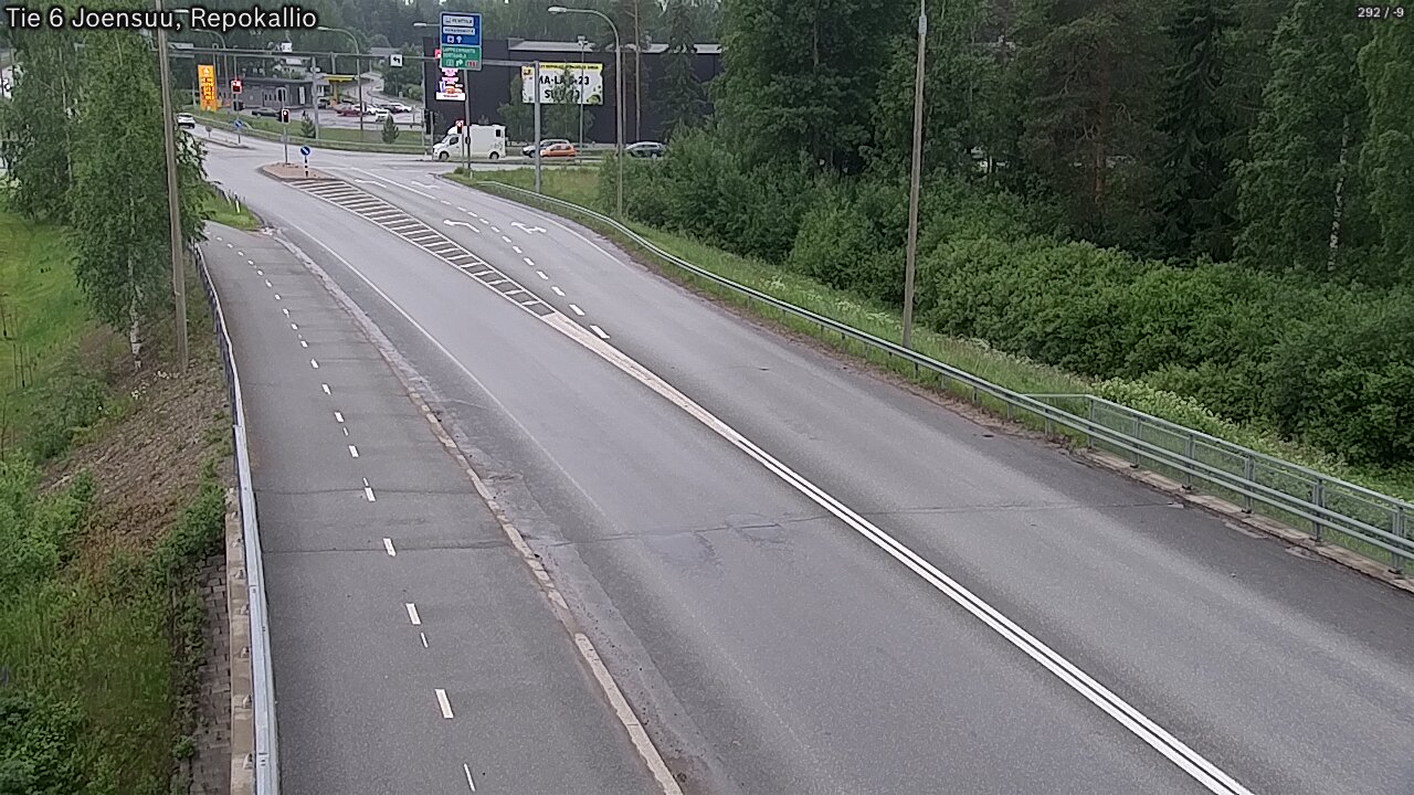 Kelikamerat Kuva Tie 6 Joensuu, Repokallio, Joensuu, Pohjois-Karjala