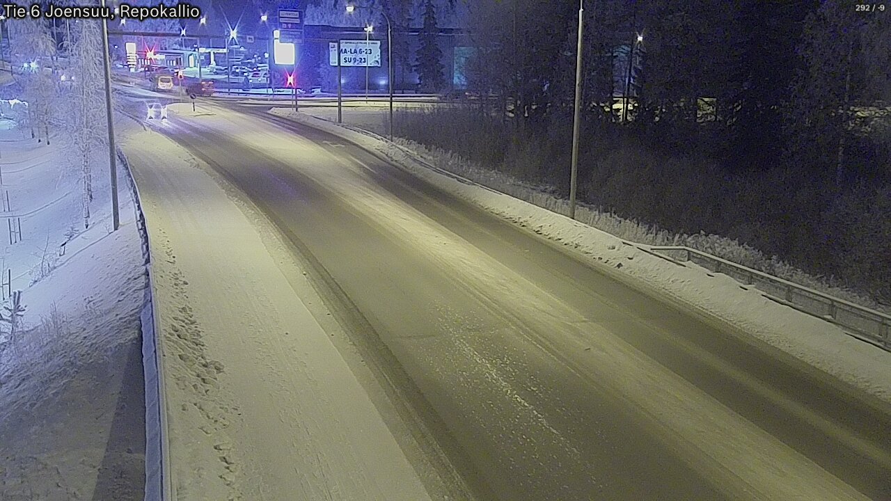 Kelikamerat Kuva Tie 6 Joensuu, Repokallio, Joensuu, Pohjois-Karjala