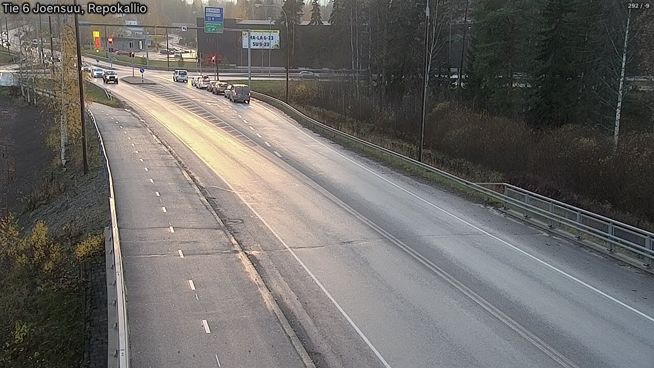 Kelikamerat Kuva Tie 6 Joensuu, Repokallio, Joensuu, Pohjois-Karjala