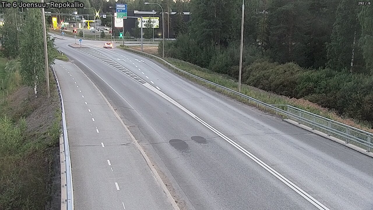 Kelikamerat Kuva Tie 6 Joensuu, Repokallio, Joensuu, Pohjois-Karjala