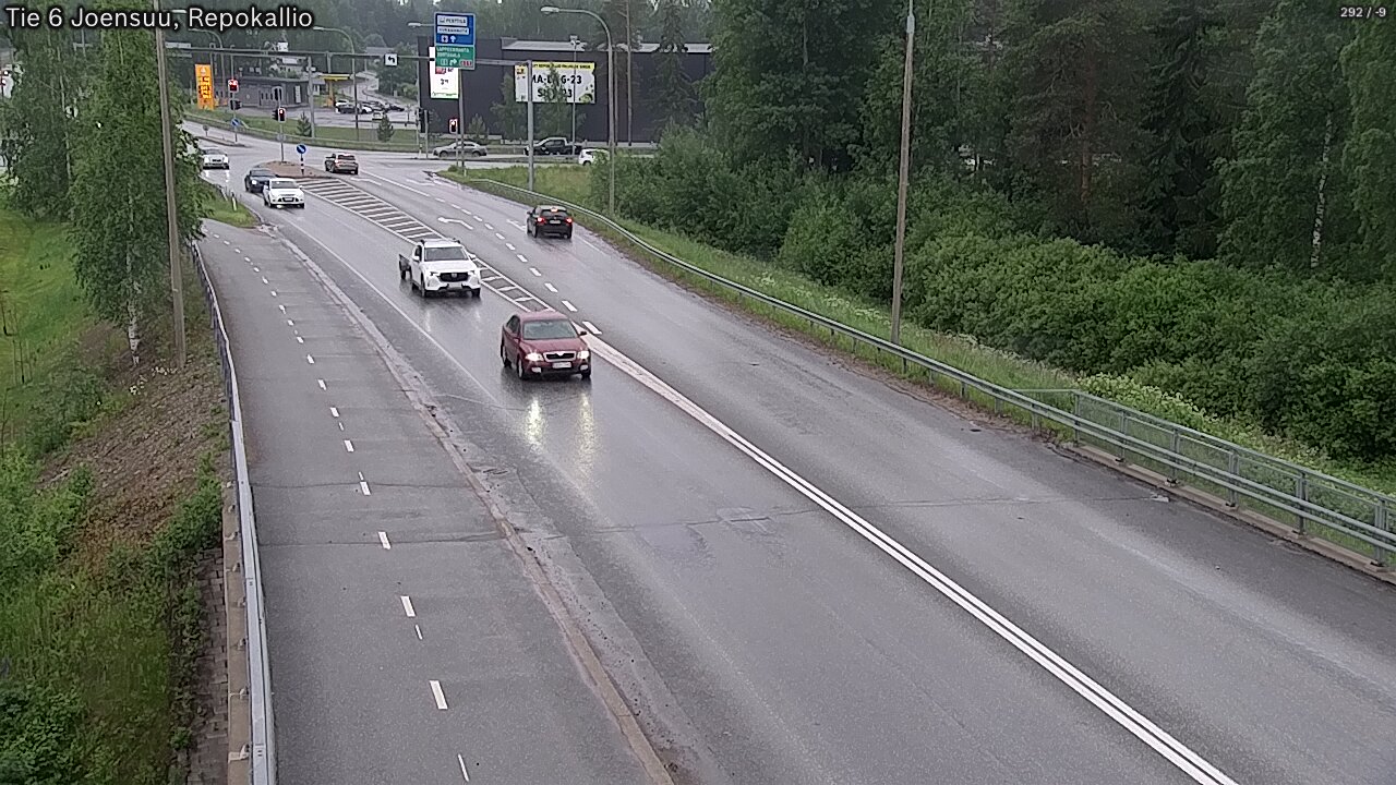 Kelikamerat Kuva Tie 6 Joensuu, Repokallio, Joensuu, Pohjois-Karjala