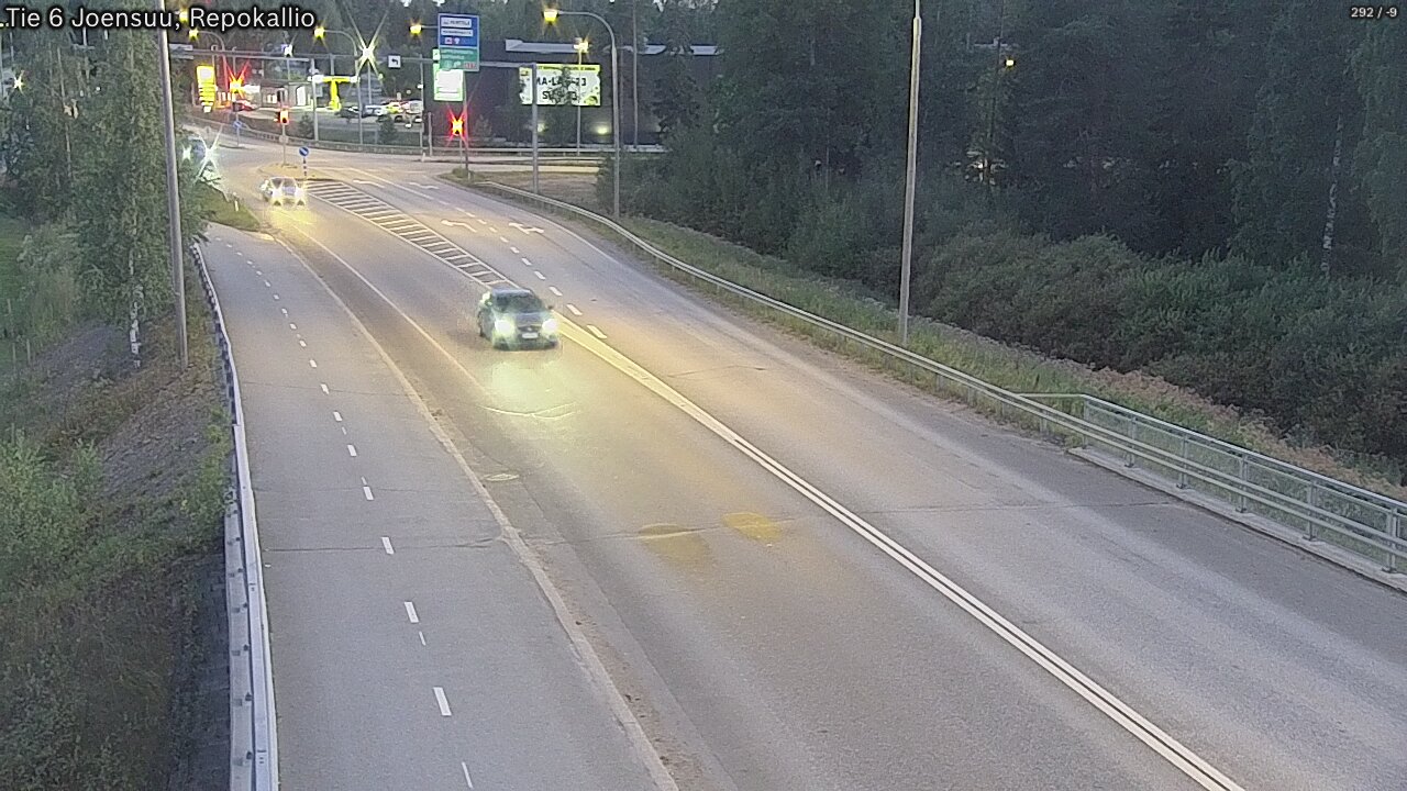 Kelikamerat Kuva Tie 6 Joensuu, Repokallio, Joensuu, Pohjois-Karjala