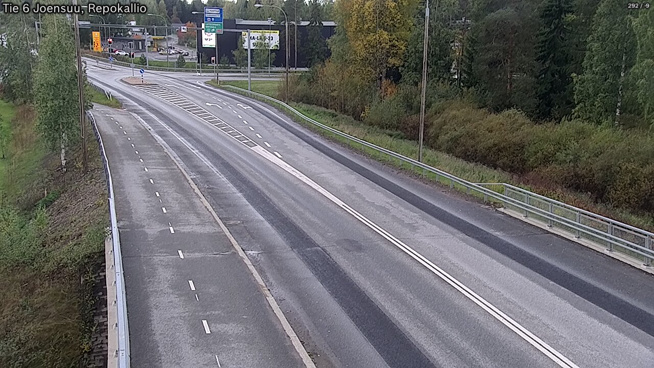 Weather Camera Image Road 6 Joensuu, Repokallio, Joensuu, Pohjois-Karjala