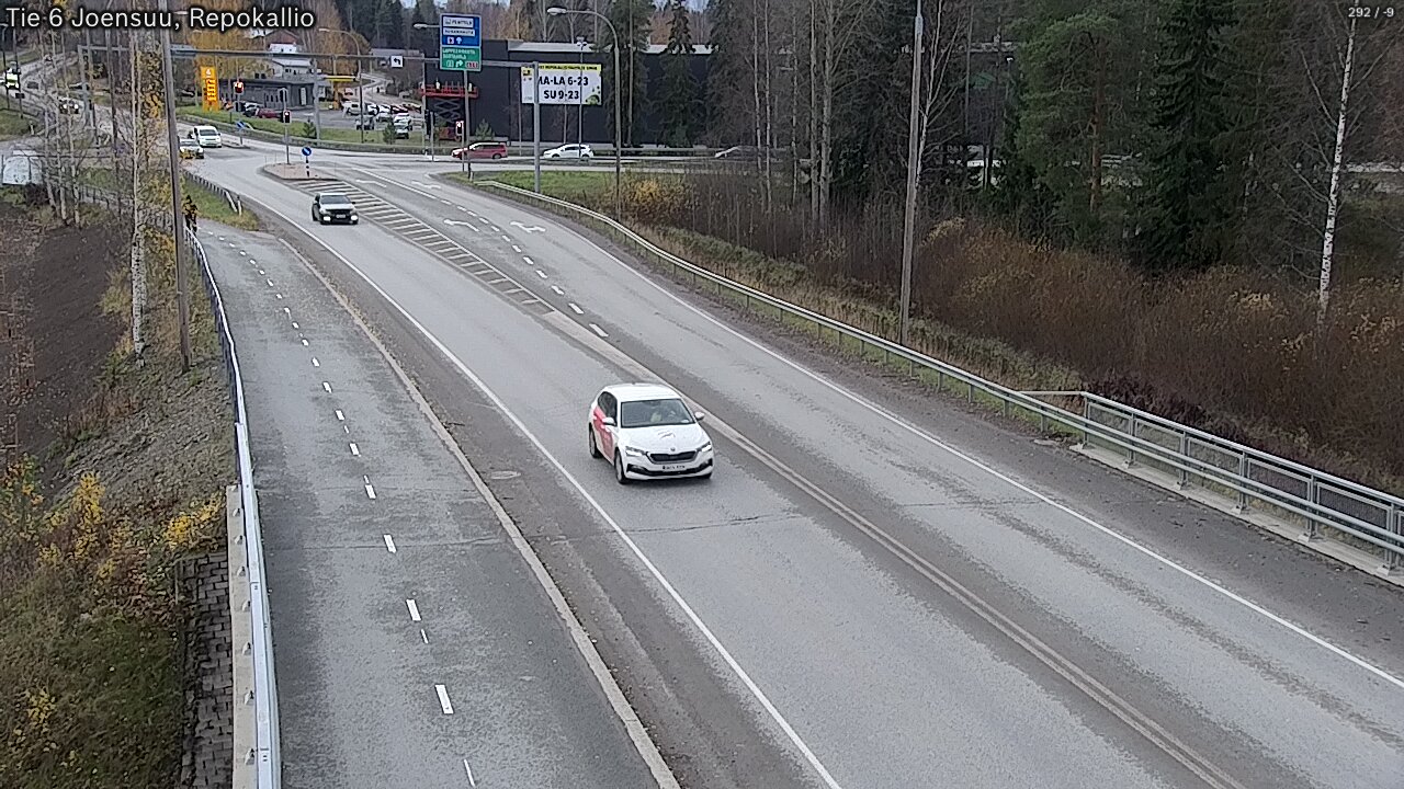 Kelikamerat Kuva Tie 6 Joensuu, Repokallio, Joensuu, Pohjois-Karjala