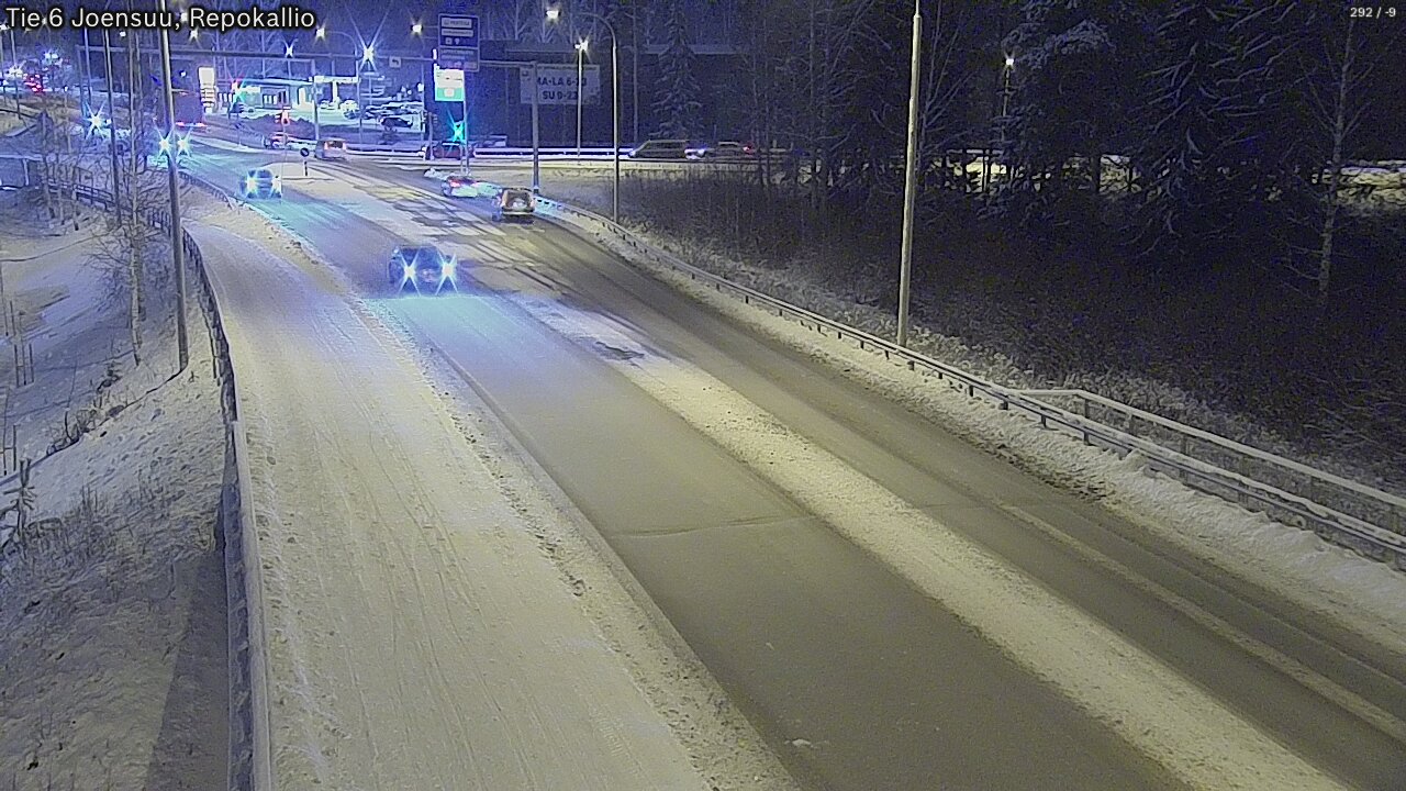 Kelikamerat Kuva Tie 6 Joensuu, Repokallio, Joensuu, Pohjois-Karjala