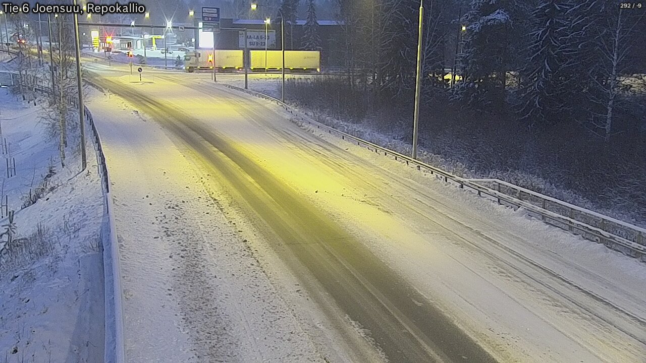 Kelikamerat Kuva Tie 6 Joensuu, Repokallio, Joensuu, Pohjois-Karjala