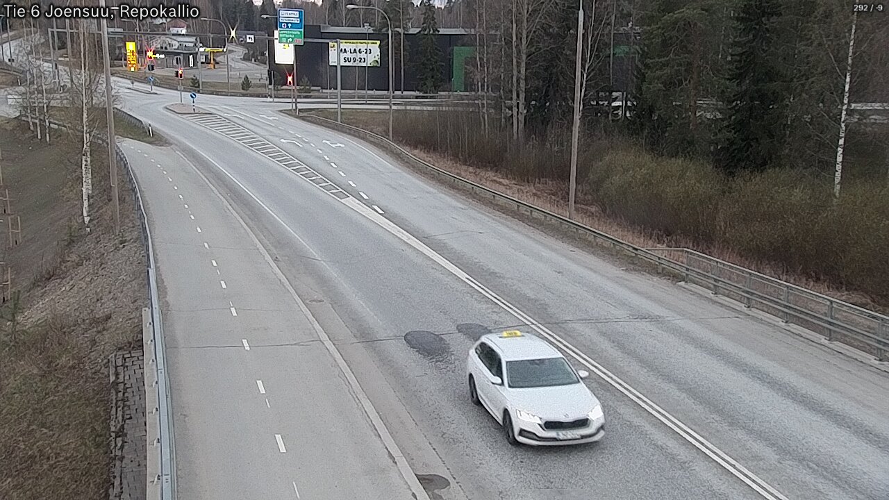Weather Camera Image Road 6 Joensuu, Repokallio, Joensuu, Pohjois-Karjala