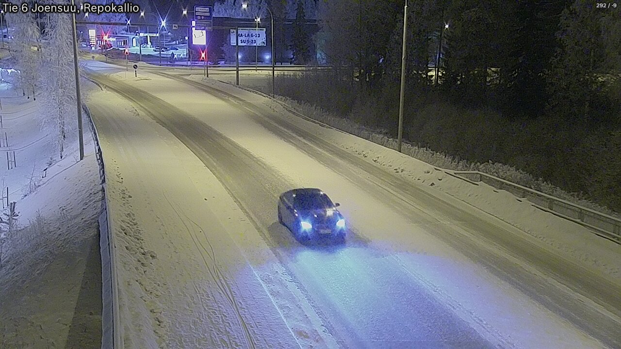 Kelikamerat Kuva Tie 6 Joensuu, Repokallio, Joensuu, Pohjois-Karjala