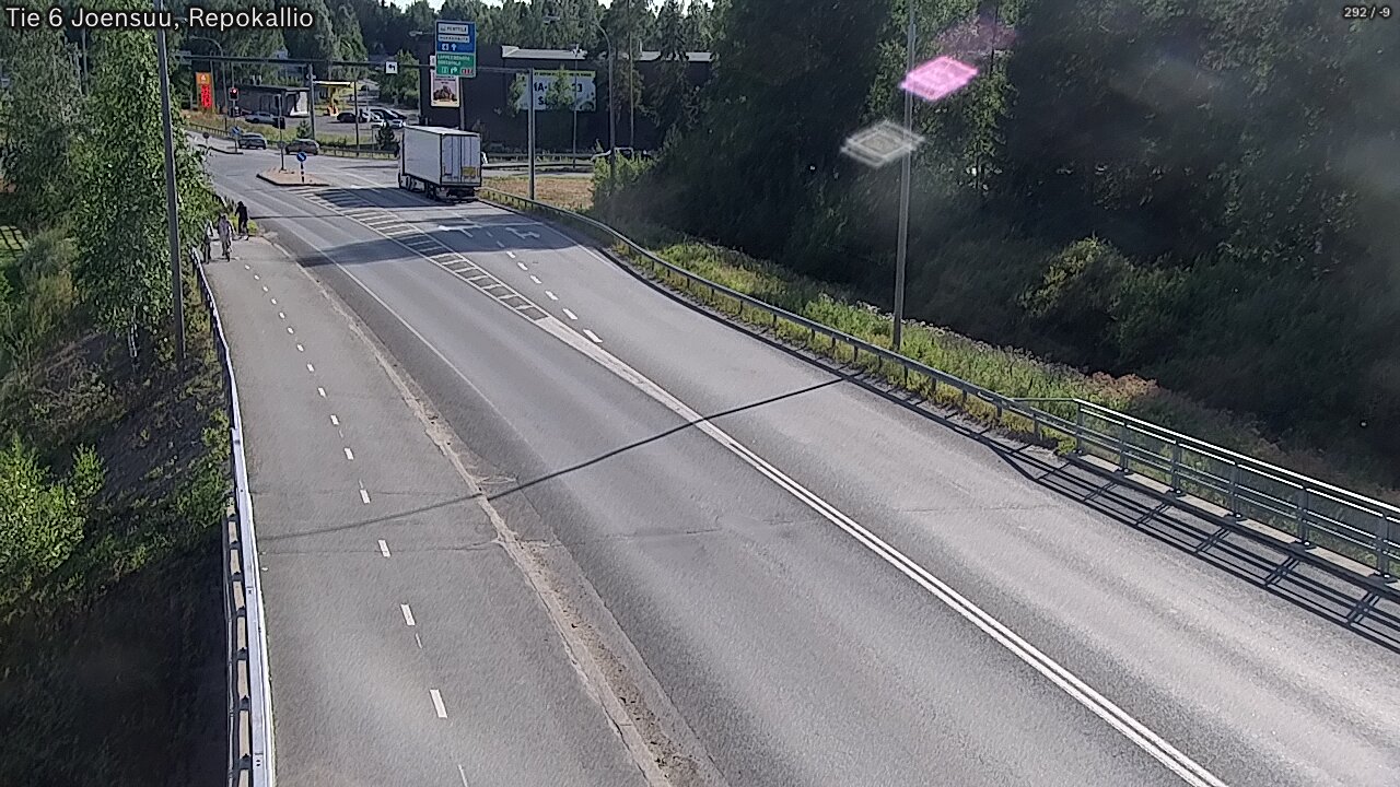 Kelikamerat Kuva Tie 6 Joensuu, Repokallio, Joensuu, Pohjois-Karjala