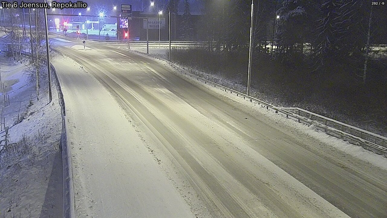 Weather Camera Image Väg 6 Joensuu, Repokallio, Joensuu, Pohjois-Karjala