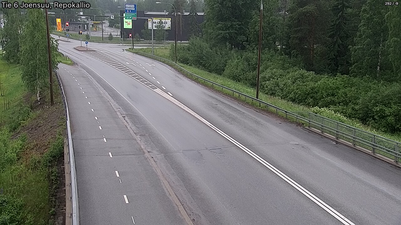 Kelikamerat Kuva Tie 6 Joensuu, Repokallio, Joensuu, Pohjois-Karjala