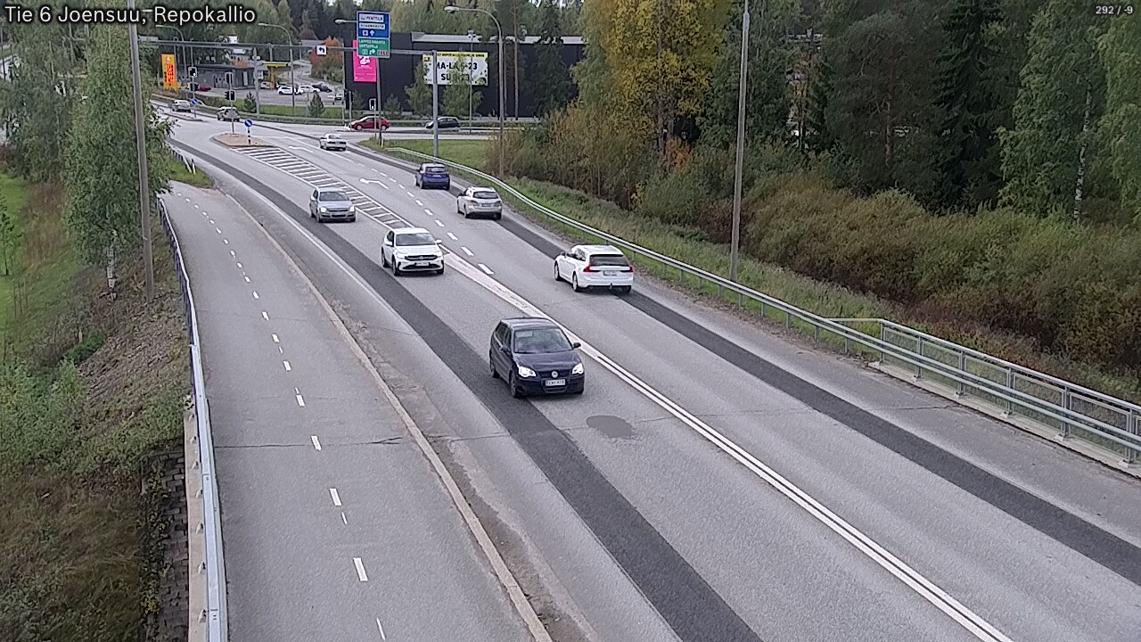 Weather Camera Image Road 6 Joensuu, Repokallio, Joensuu, Pohjois-Karjala