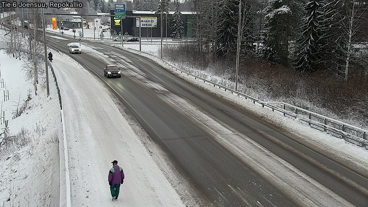 Kelikamerat Kuva Tie 6 Joensuu, Repokallio, Joensuu, Pohjois-Karjala