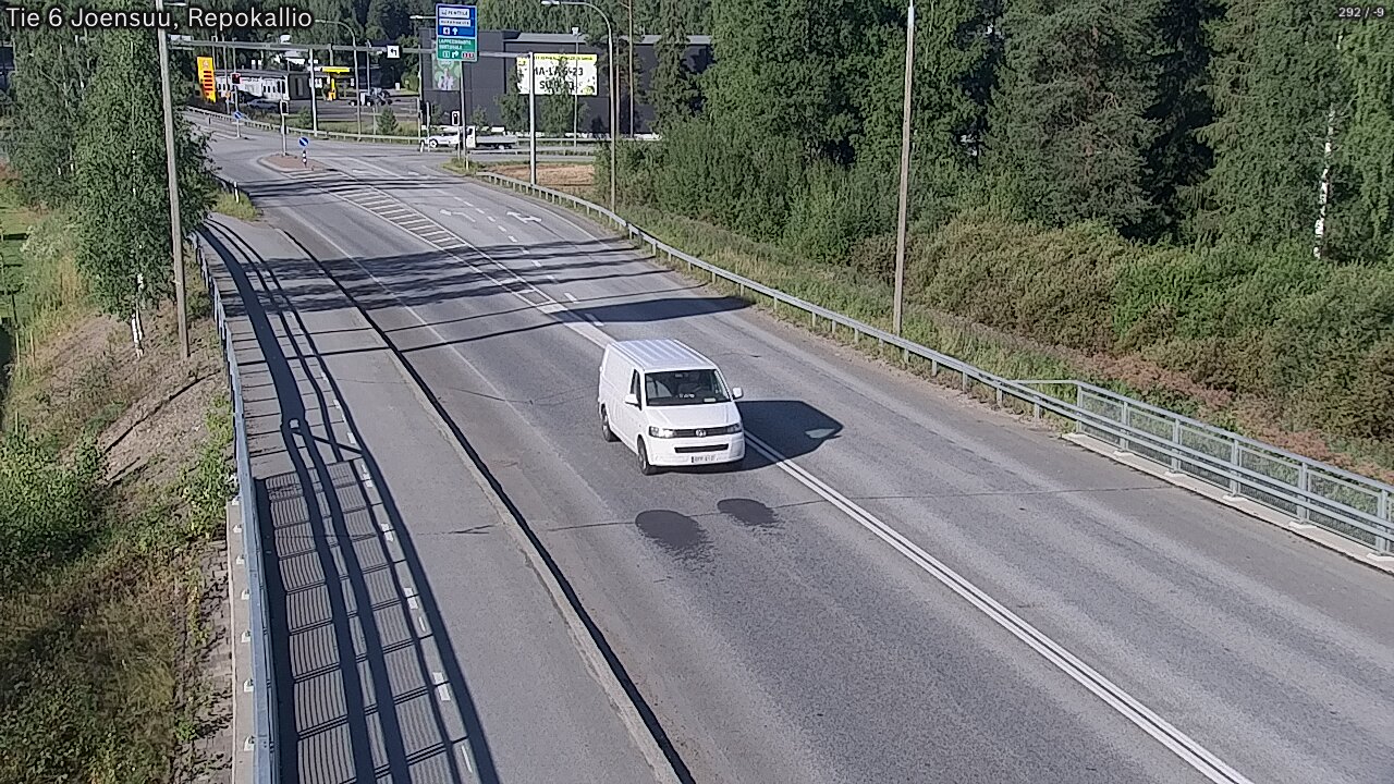 Weather Camera Image Road 6 Joensuu, Repokallio, Joensuu, Pohjois-Karjala