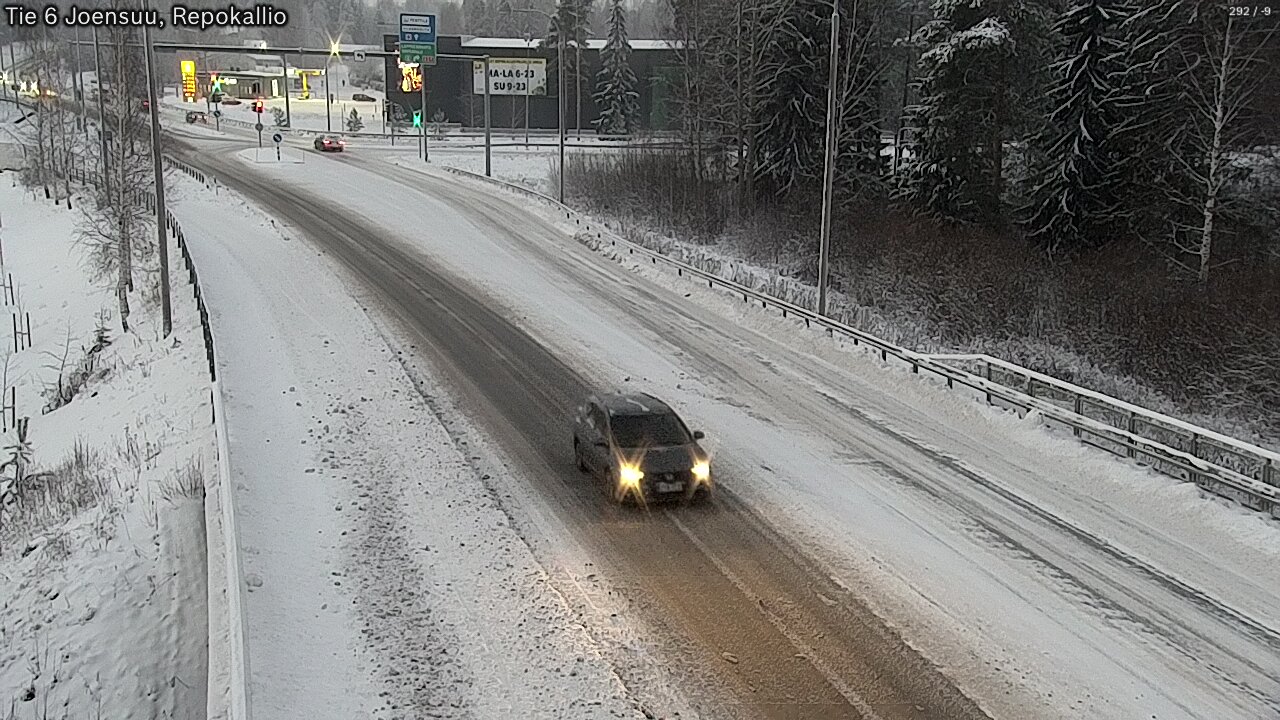 Kelikamerat Kuva Tie 6 Joensuu, Repokallio, Joensuu, Pohjois-Karjala