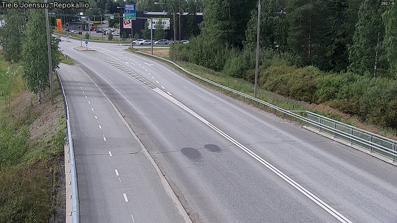 Weather Camera Image Väg 6 Joensuu, Repokallio, Joensuu, Pohjois-Karjala