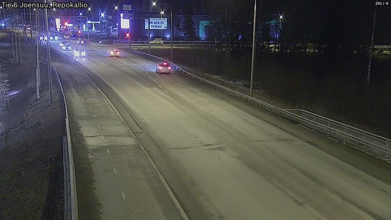 Kelikamerat Kuva Tie 6 Joensuu, Repokallio, Joensuu, Pohjois-Karjala